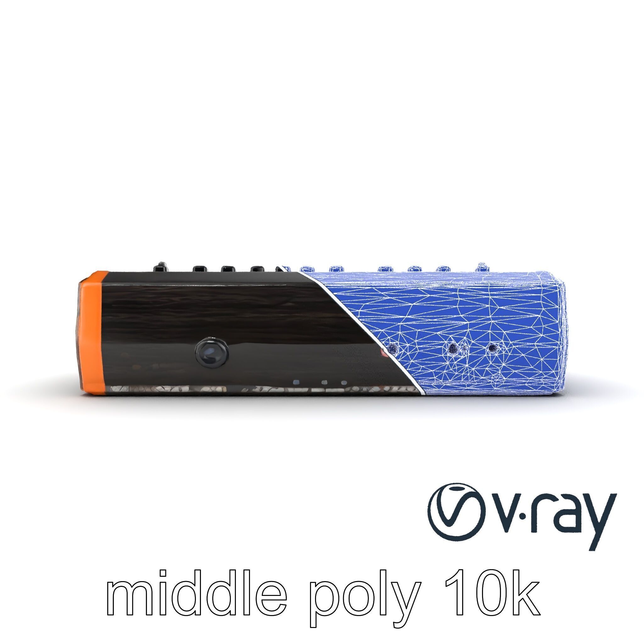 BeatHive Sampler with Granite Sides model pack Low-poly 3D model_32