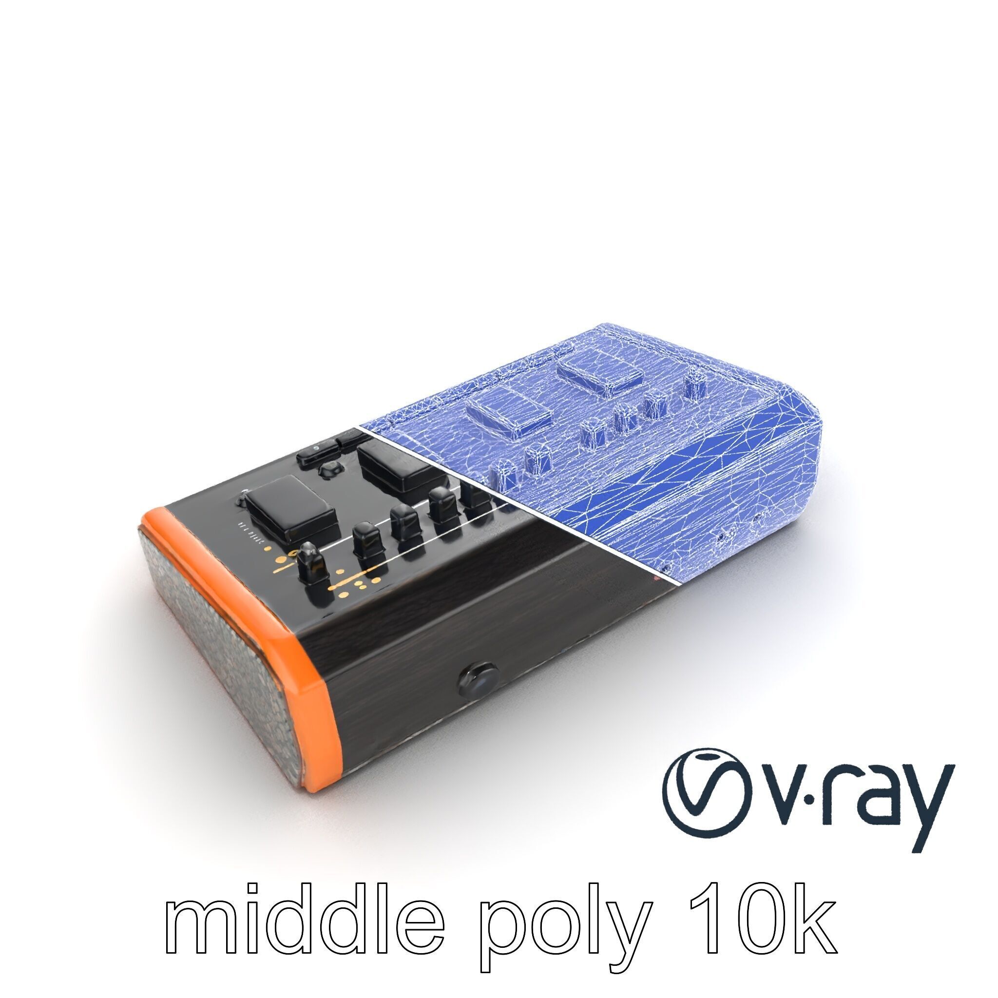 BeatHive Sampler with Granite Sides model pack Low-poly 3D model_31