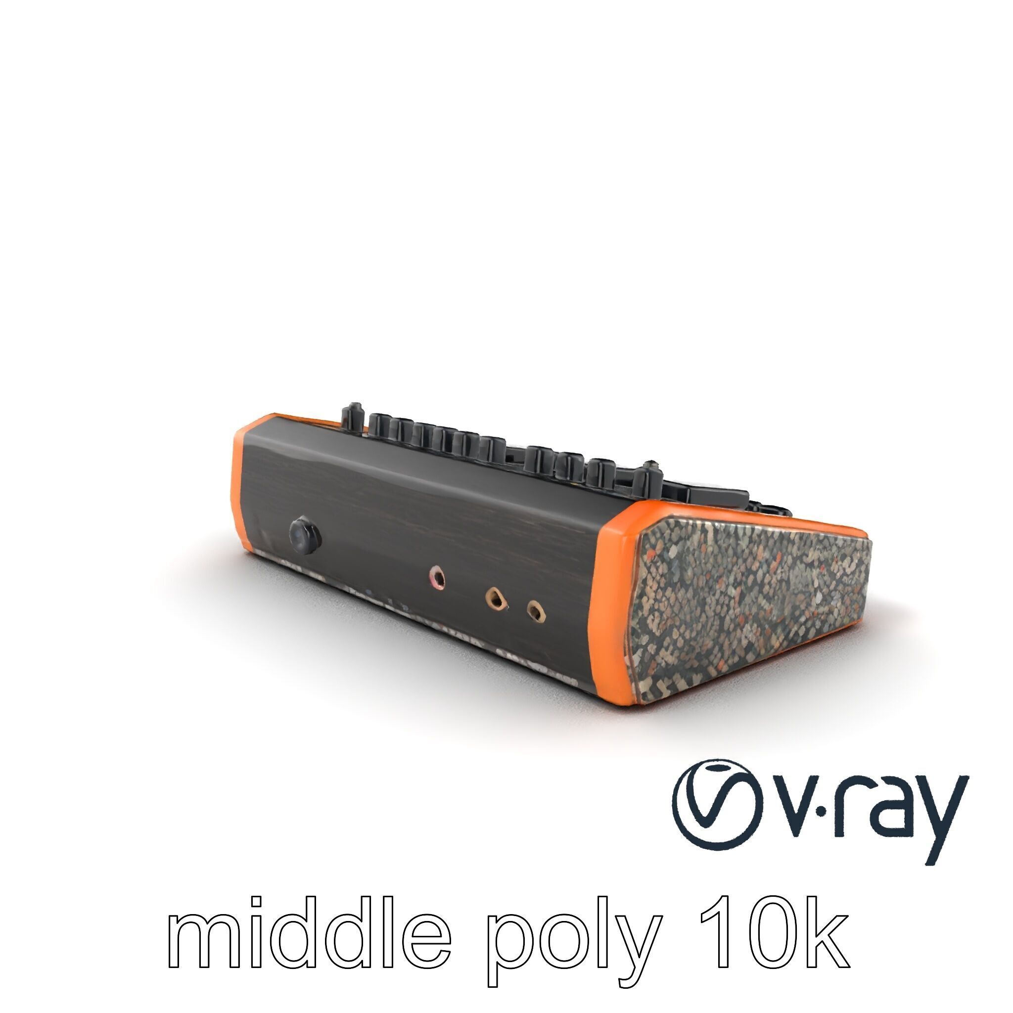 BeatHive Sampler with Granite Sides model pack Low-poly 3D model_3