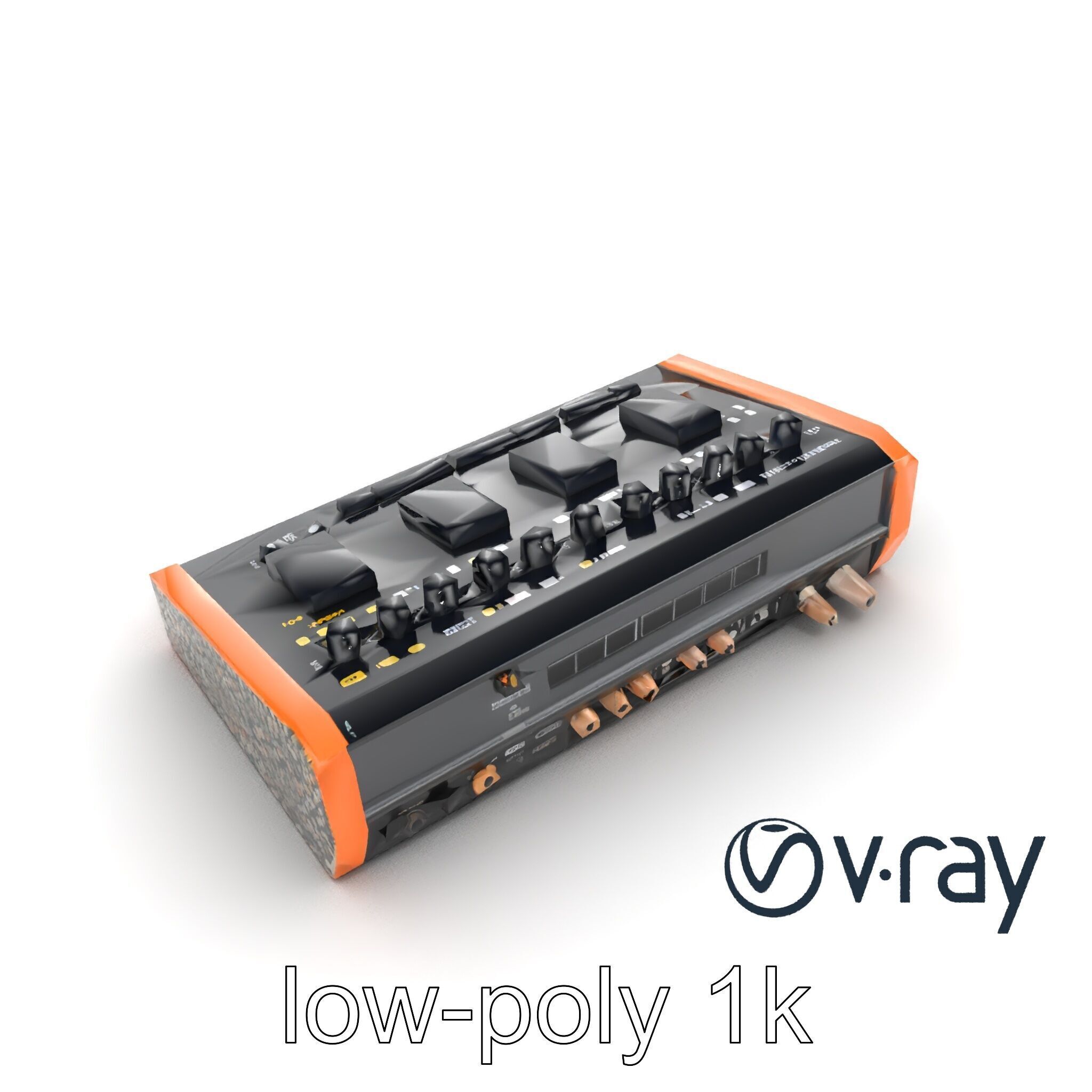 BeatHive Sampler with Granite Sides model pack Low-poly 3D model_20