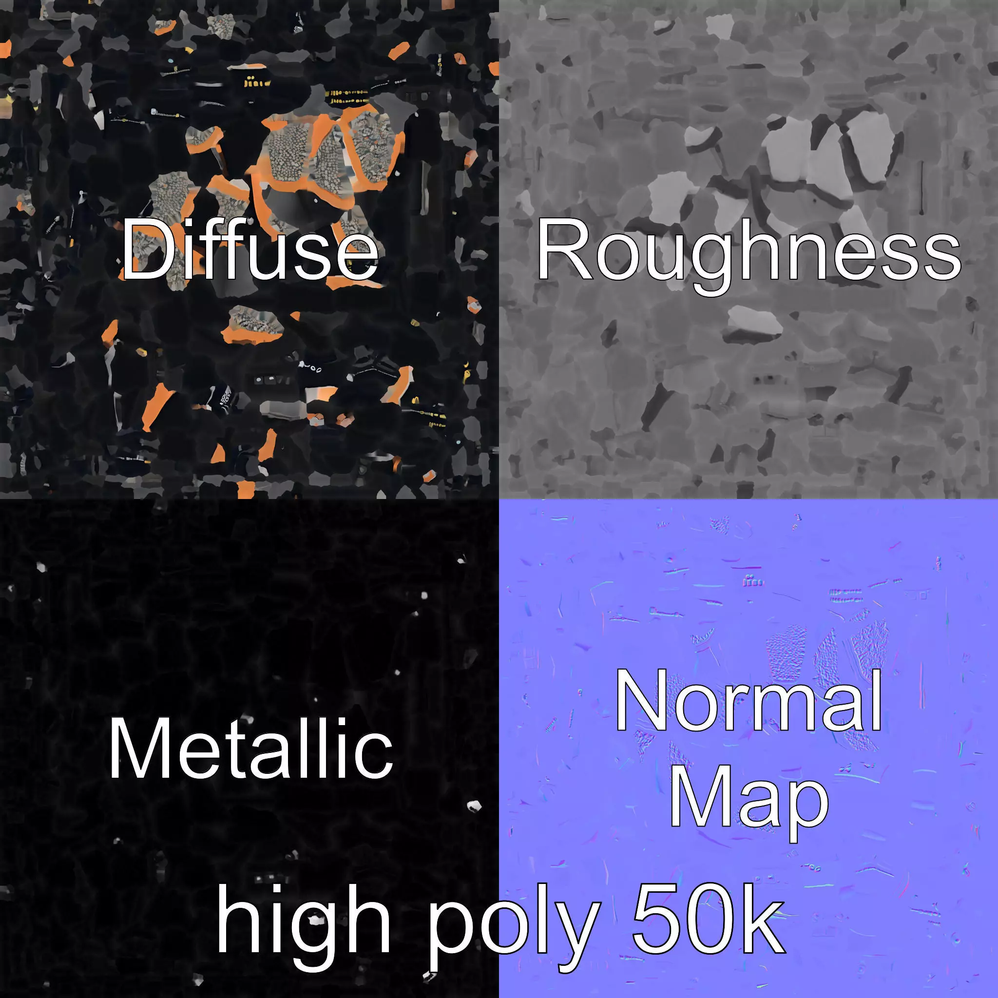 BeatHive Sampler with Granite Sides model pack Low-poly 3D model_0