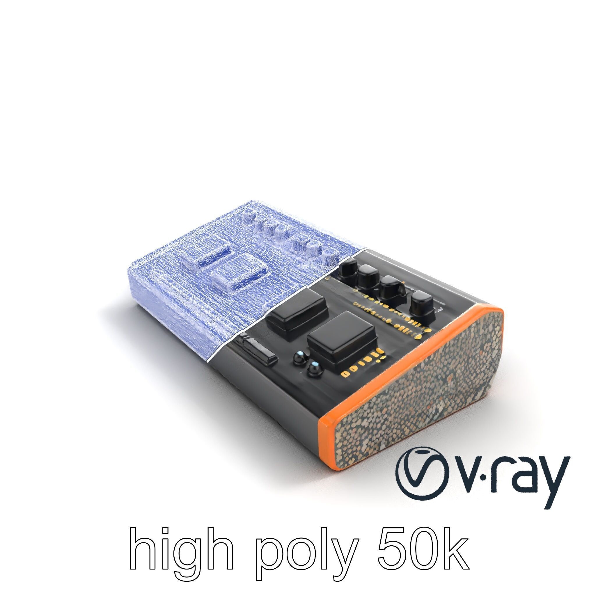 BeatHive Sampler with Granite Sides model pack Low-poly 3D model_19