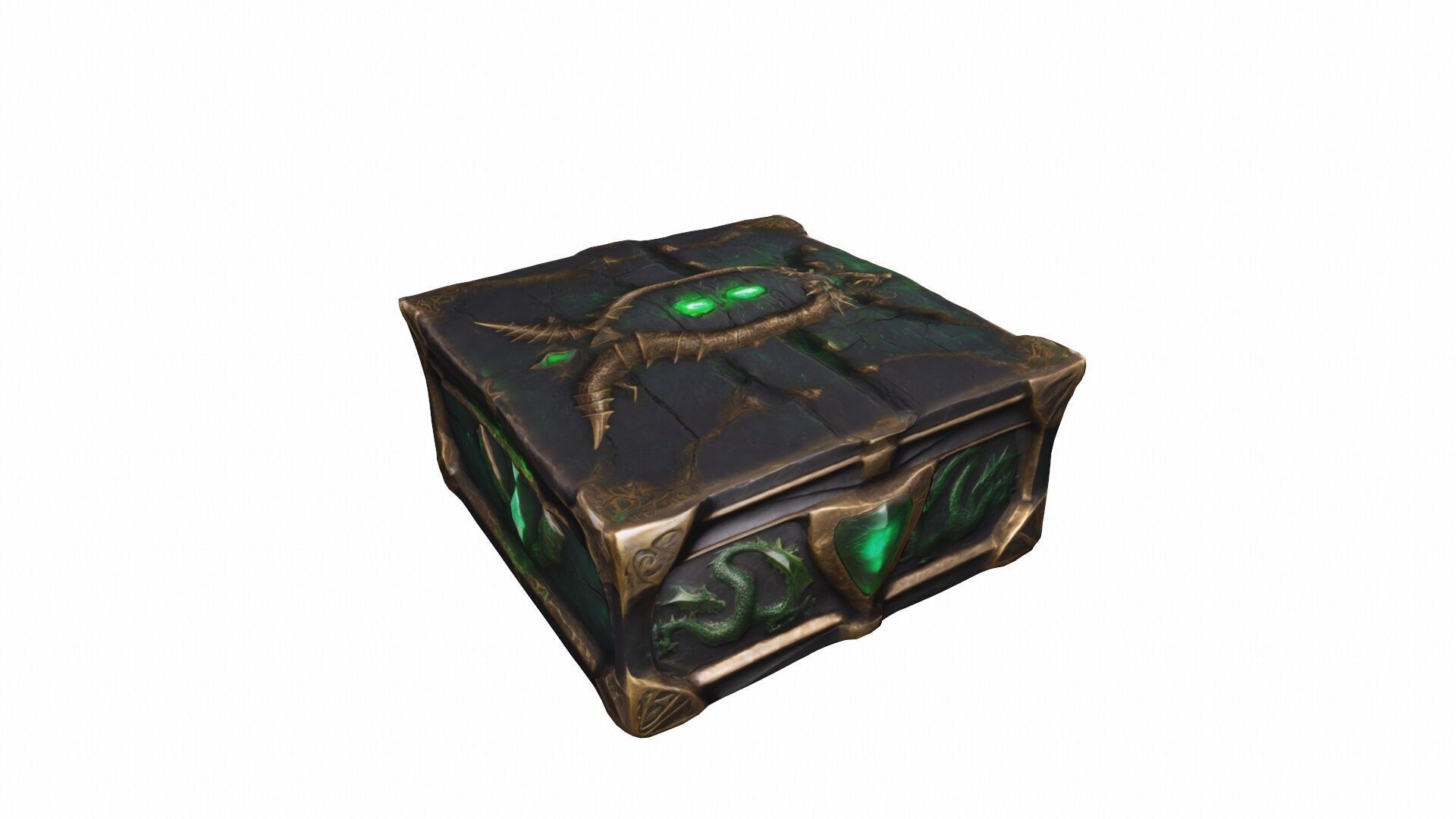 Ancient Dragons Hoard 3D model_2