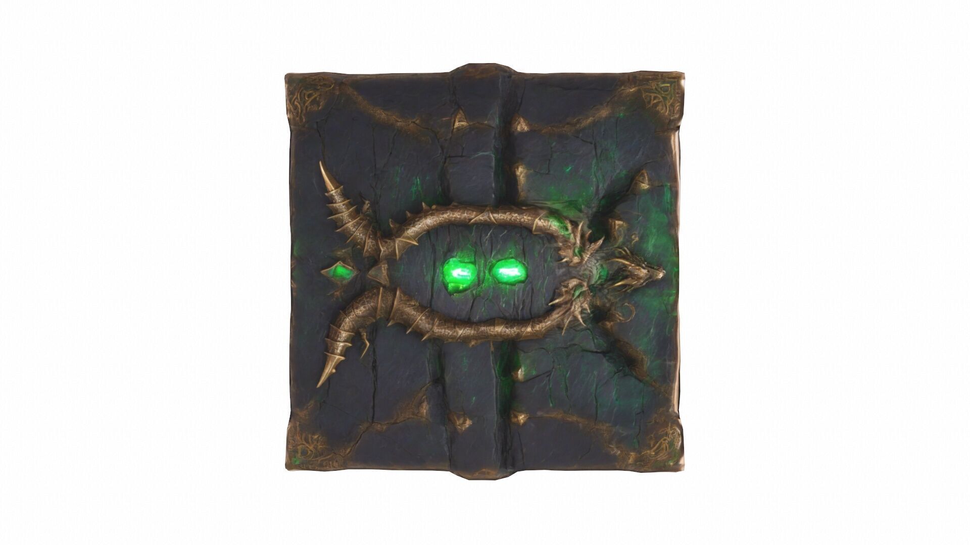 Ancient Dragons Hoard 3D model_4