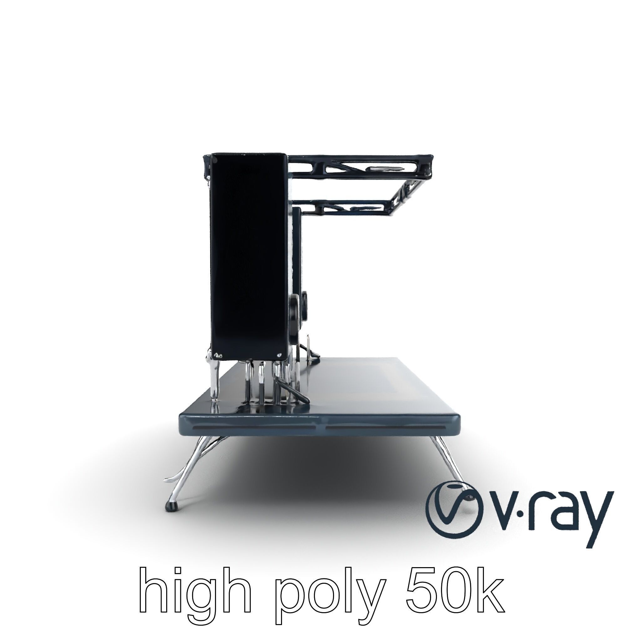 Skyline DJ Booth Modular LED Panels model pack Low-poly 3D model_19