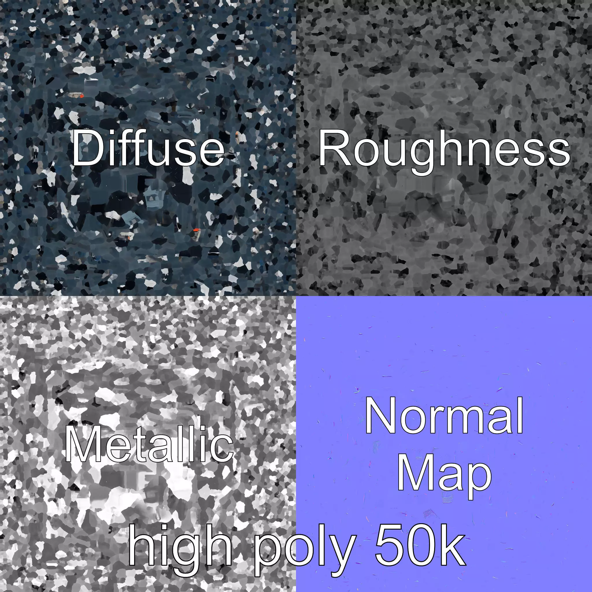 Skyline DJ Booth Modular LED Panels model pack Low-poly 3D model_0