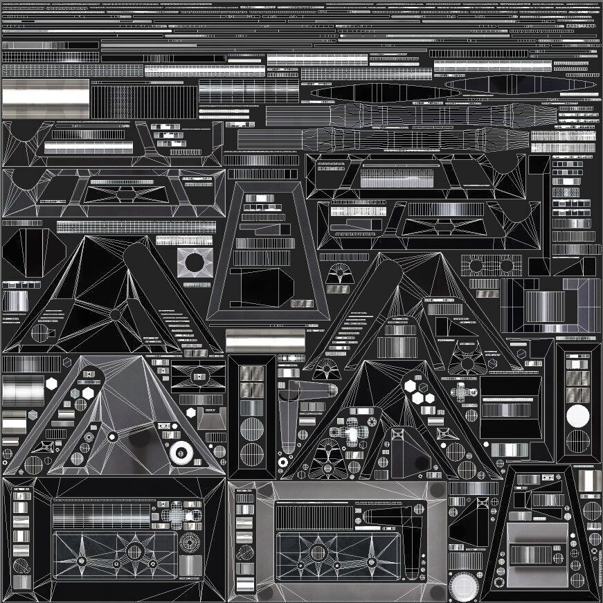 Short Shifter 01 - Variation A - Red Low-poly 3D model_18