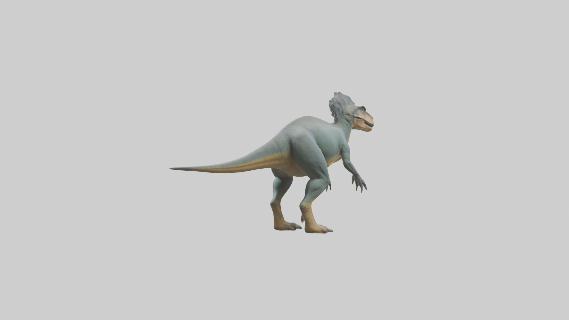 Monolophosaurus model 3D model_3