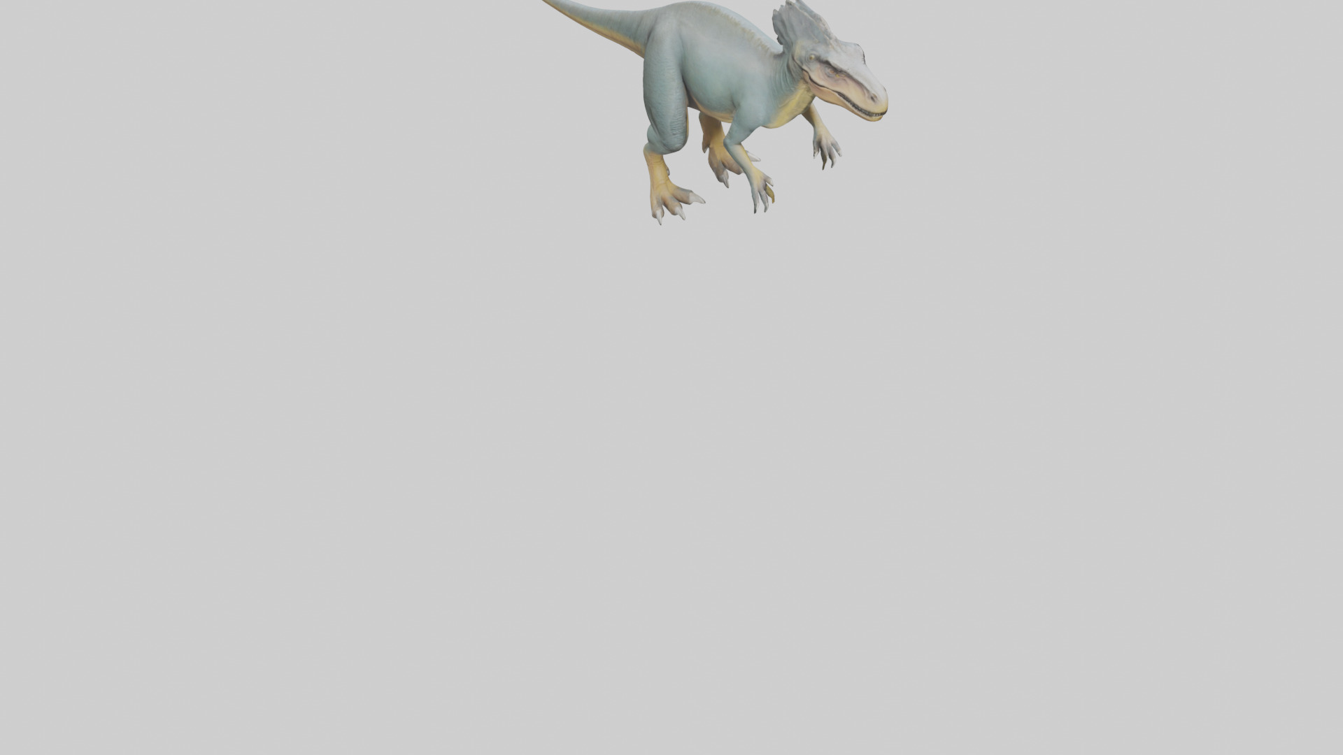 Monolophosaurus model 3D model_7