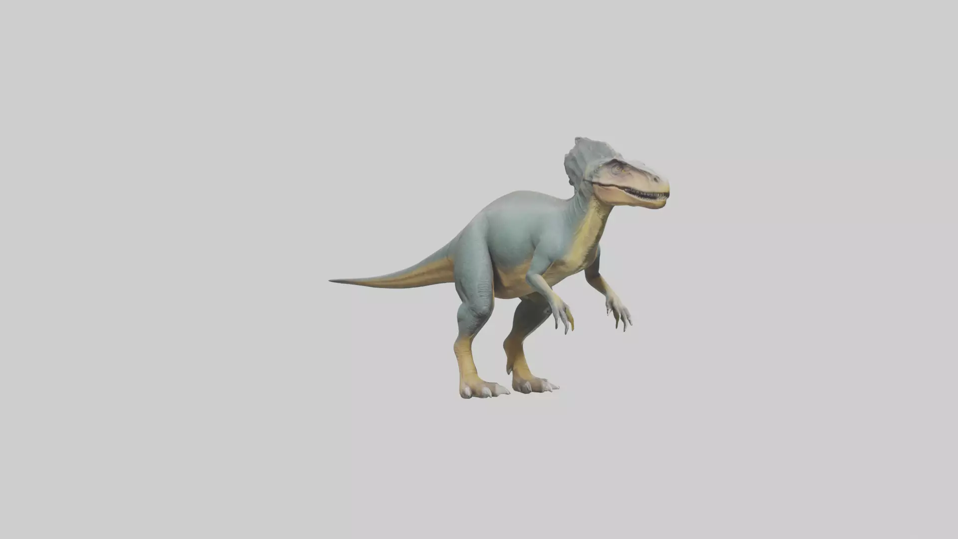 Monolophosaurus model 3D model_0