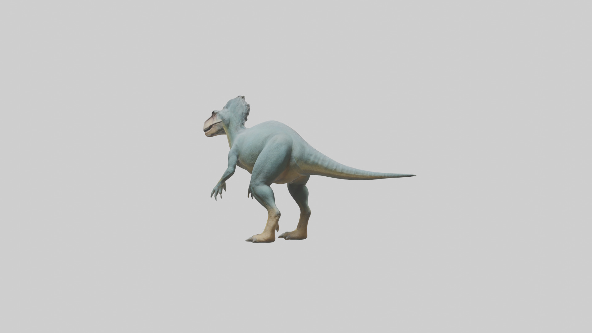 Monolophosaurus model 3D model_2