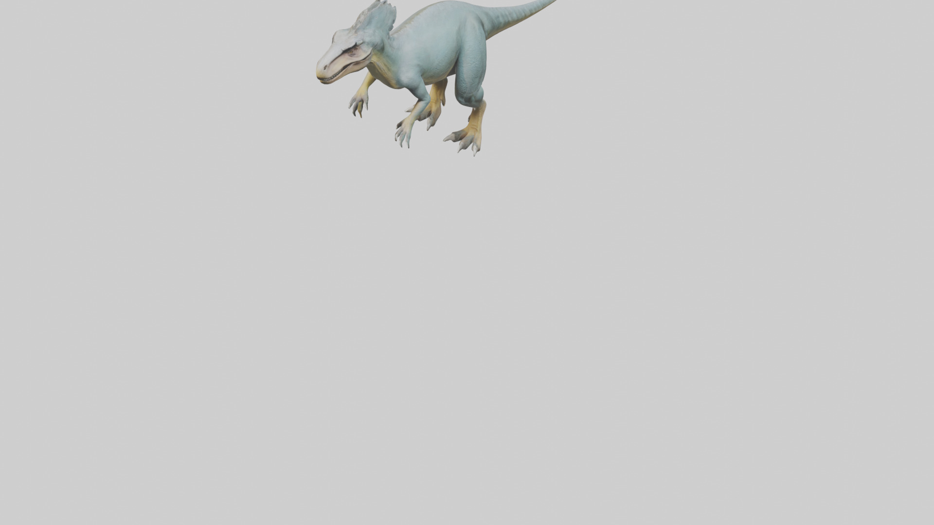 Monolophosaurus model 3D model_6