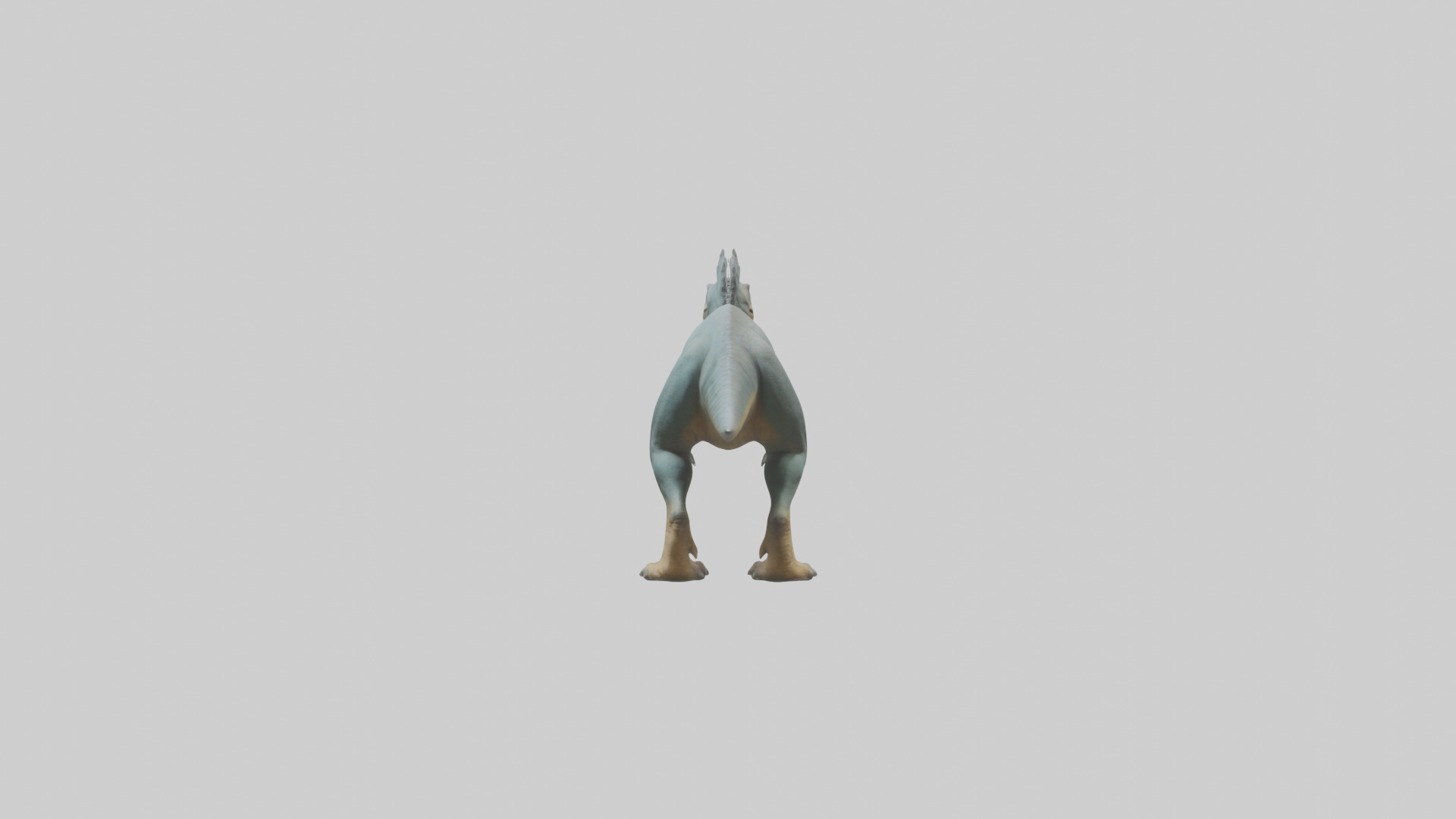 Monolophosaurus model 3D model_1