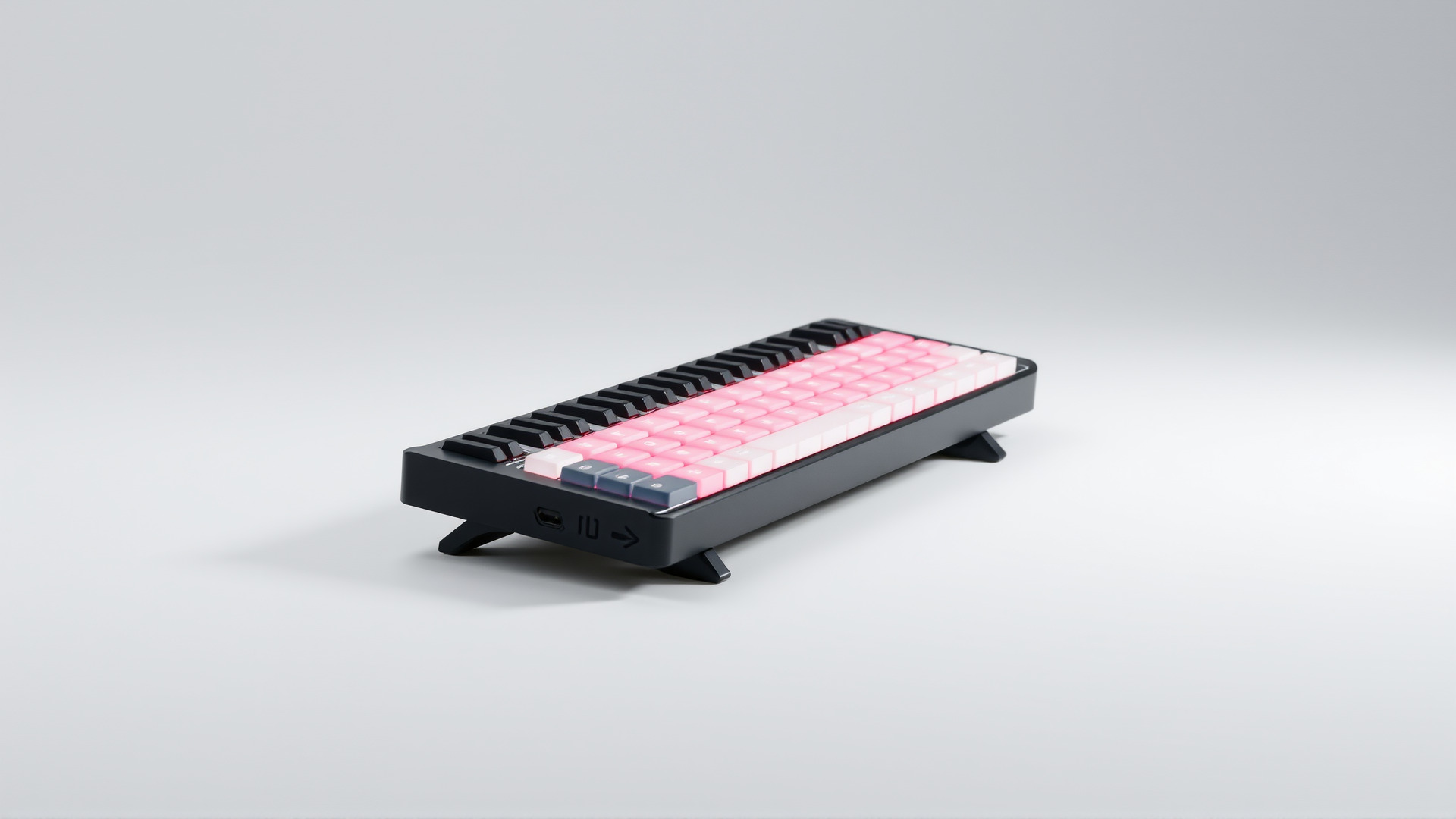 GlowGrid MIDI Keyboard model pack Low-poly 3D model_4