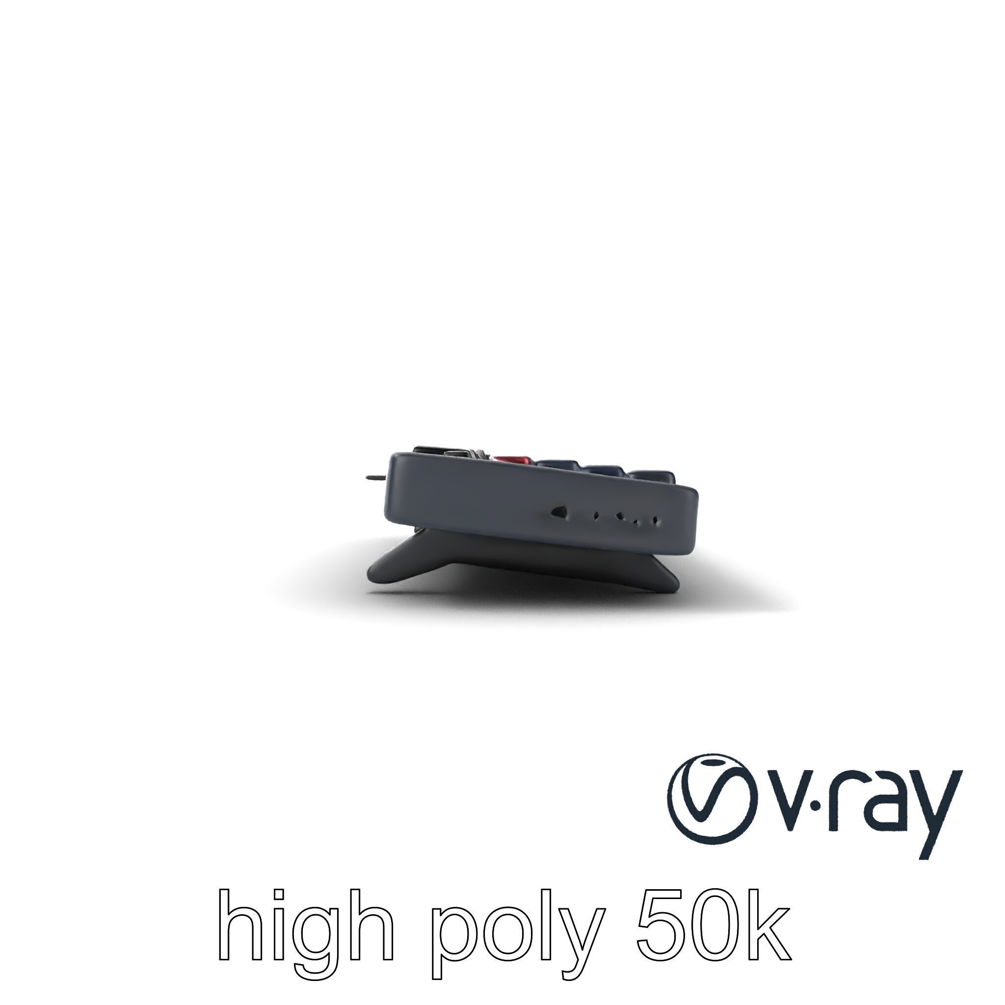 GlowGrid MIDI Keyboard model pack Low-poly 3D model_20