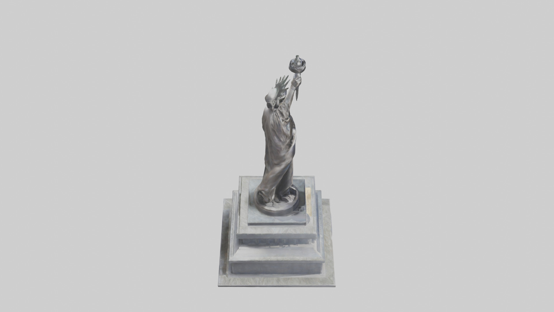 Monument to Freedom statue model 3D model_18