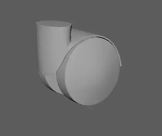 Chair wheels 3D model