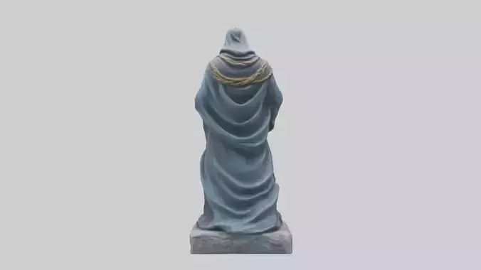 Moon Sorcerer statue model