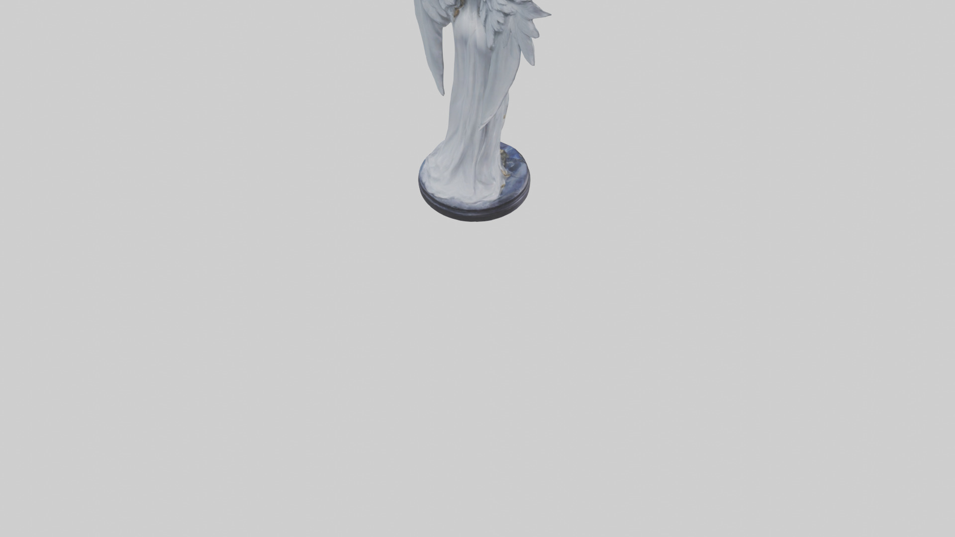 Moonlight Seraph Statue Model 3D model_6