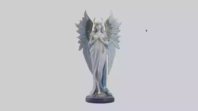 Moonlight Seraph Statue Model