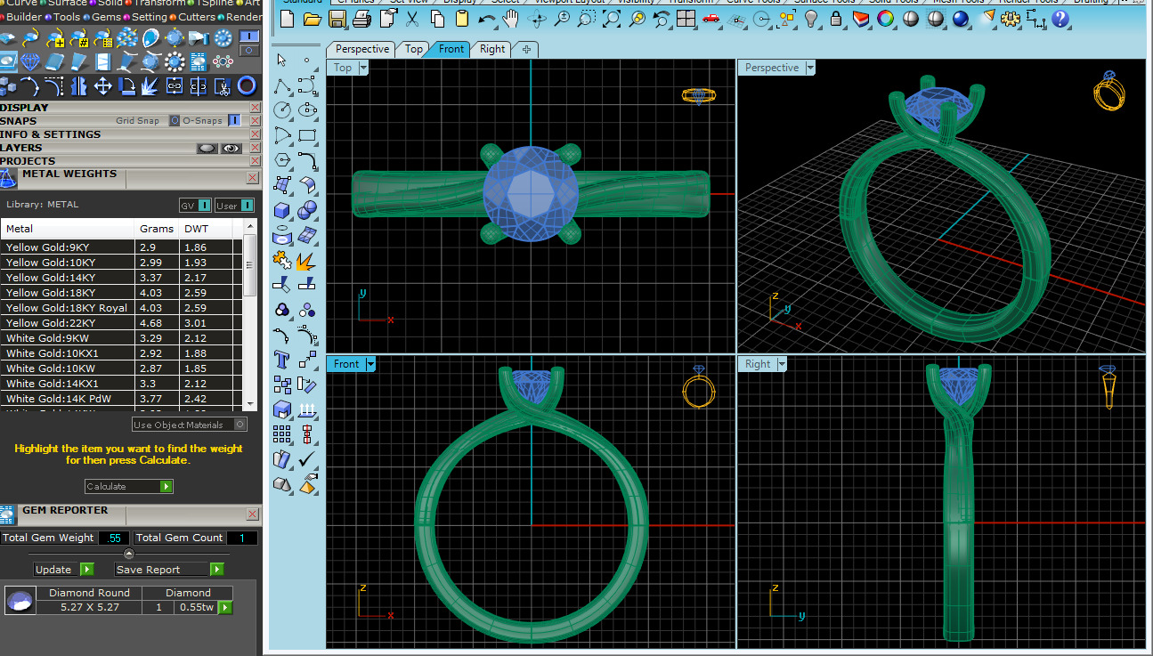 Jewelry Pack with 300 models 3D print model 3D print model_33