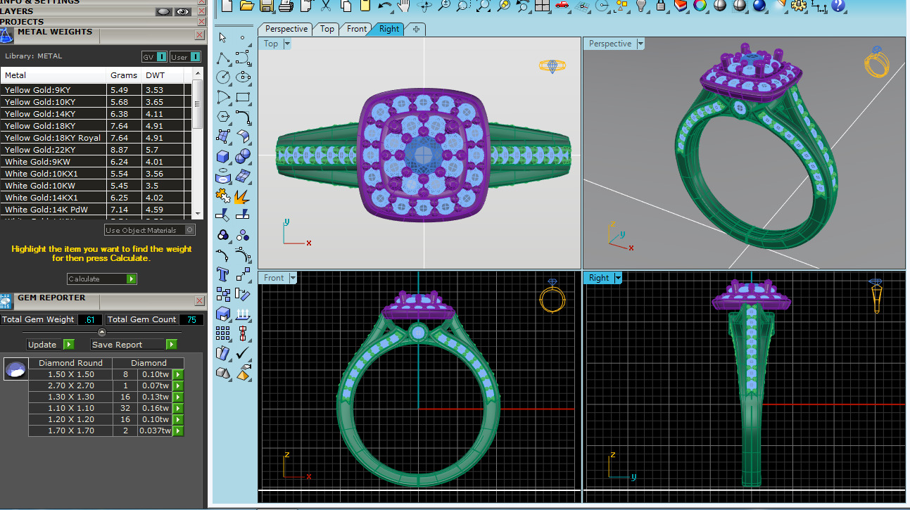 Jewelry Pack with 300 models 3D print model 3D print model_30