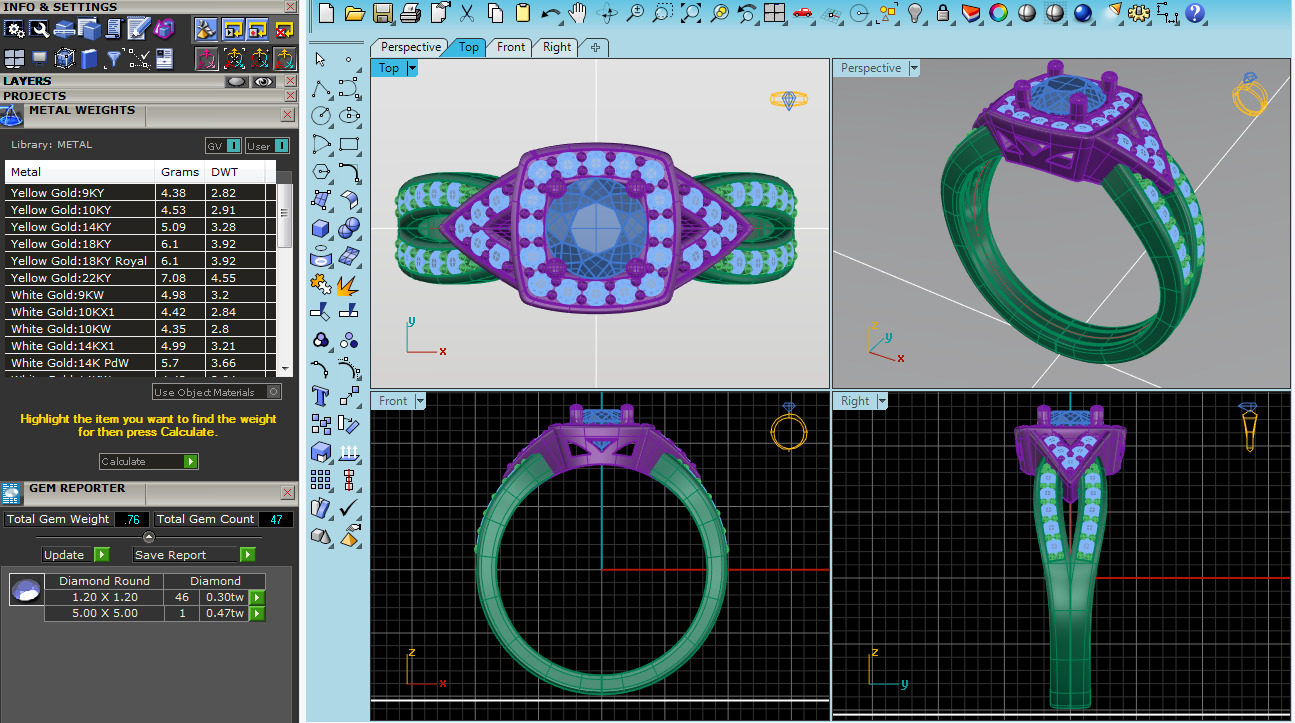 Jewelry Pack with 300 models 3D print model 3D print model_27