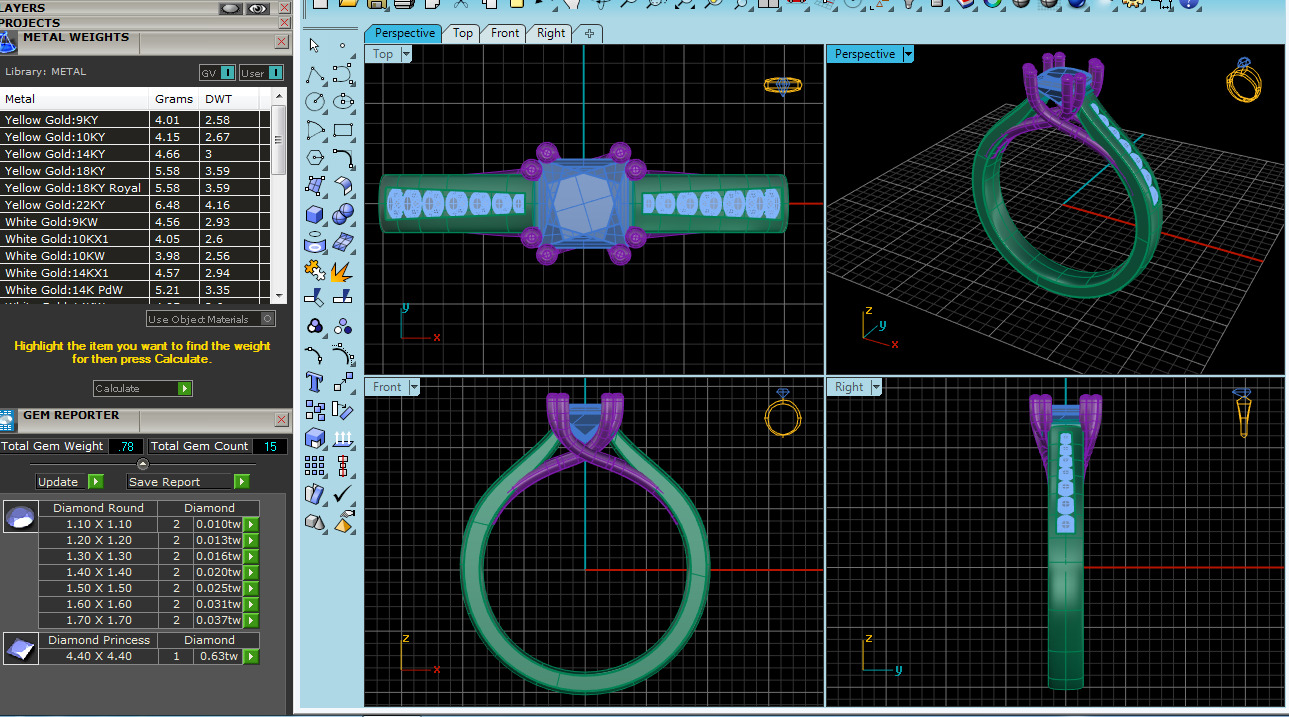 Jewelry Pack with 300 models 3D print model 3D print model_35