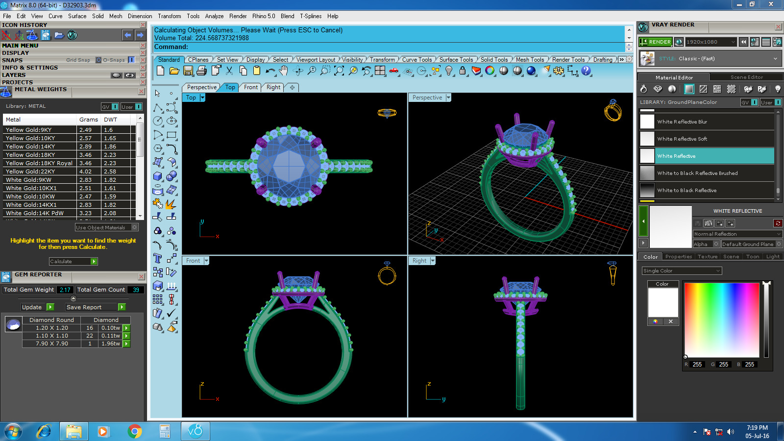 Jewelry Pack with 300 models 3D print model 3D print model_7