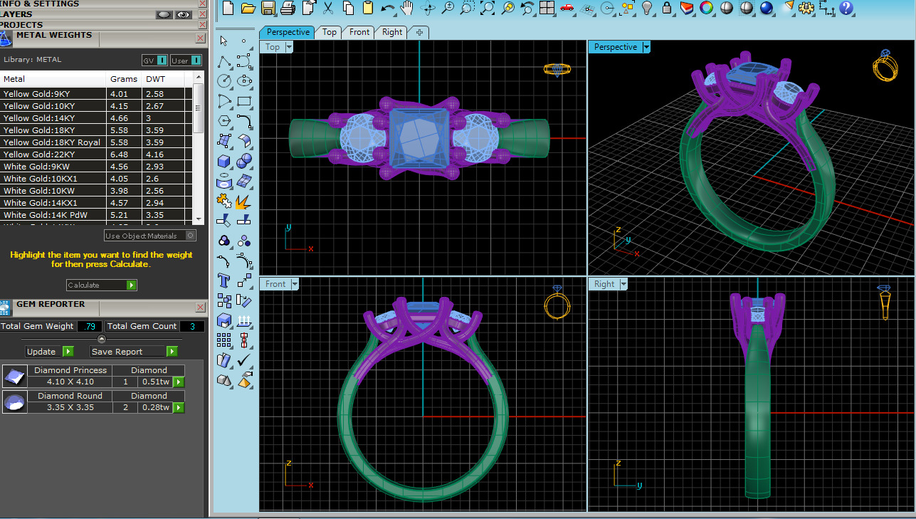 Jewelry Pack with 300 models 3D print model 3D print model_36