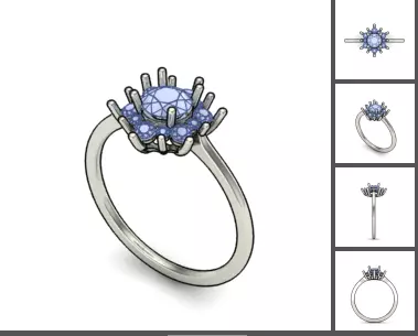 Jewelry Pack with 300 models 3D print model 3D print model_0