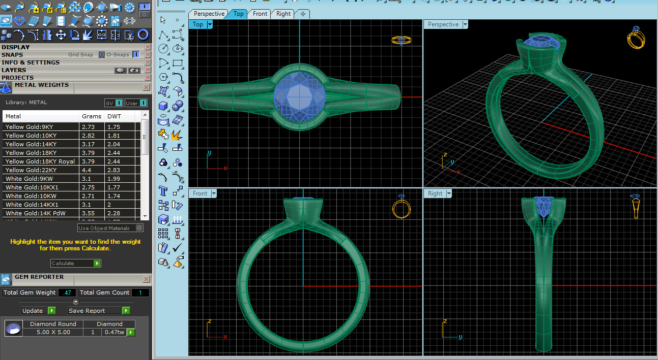Jewelry Pack with 300 models 3D print model 3D print model_32