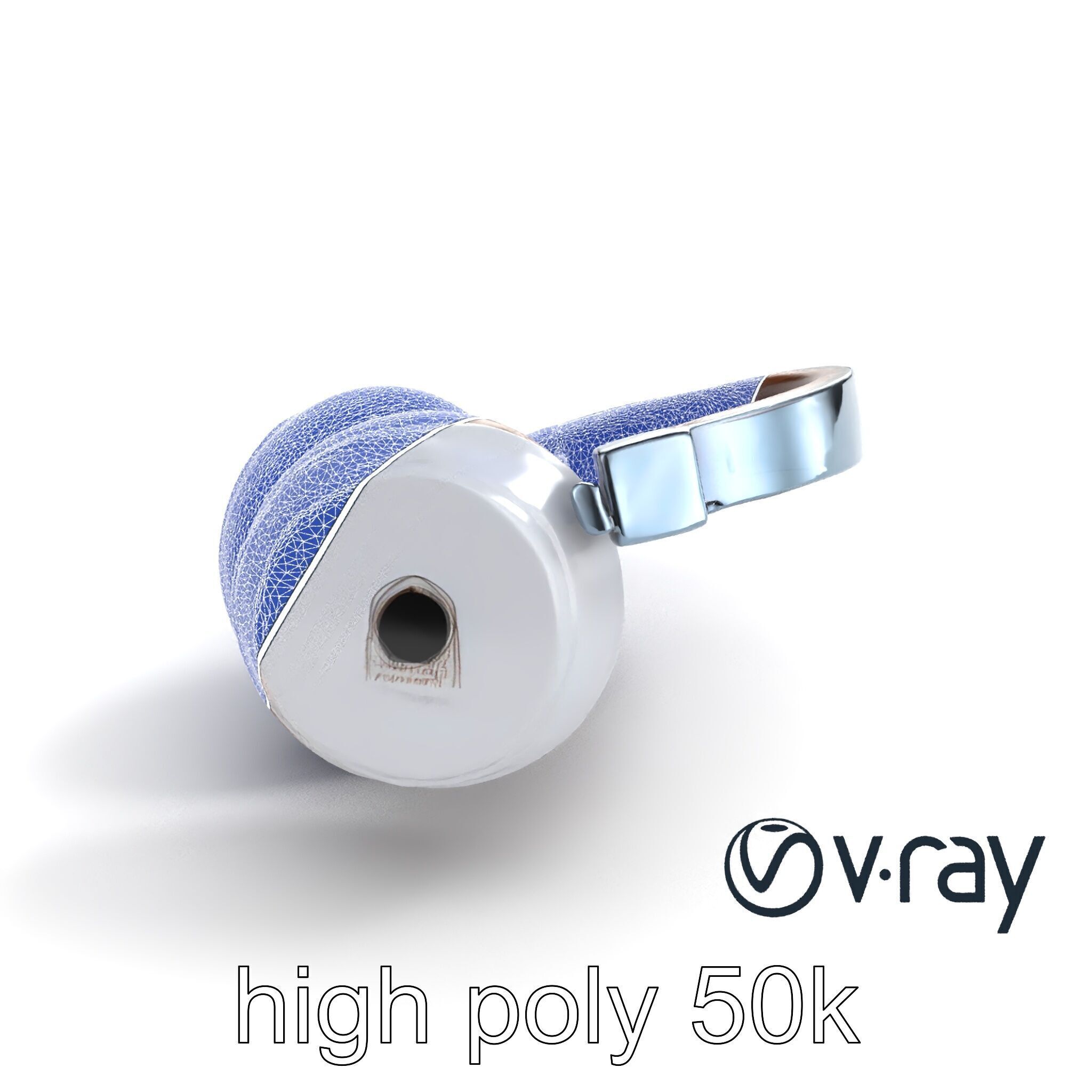 Ultra-Lightweight Open-Back Headphones model pack Low-poly 3D model_13