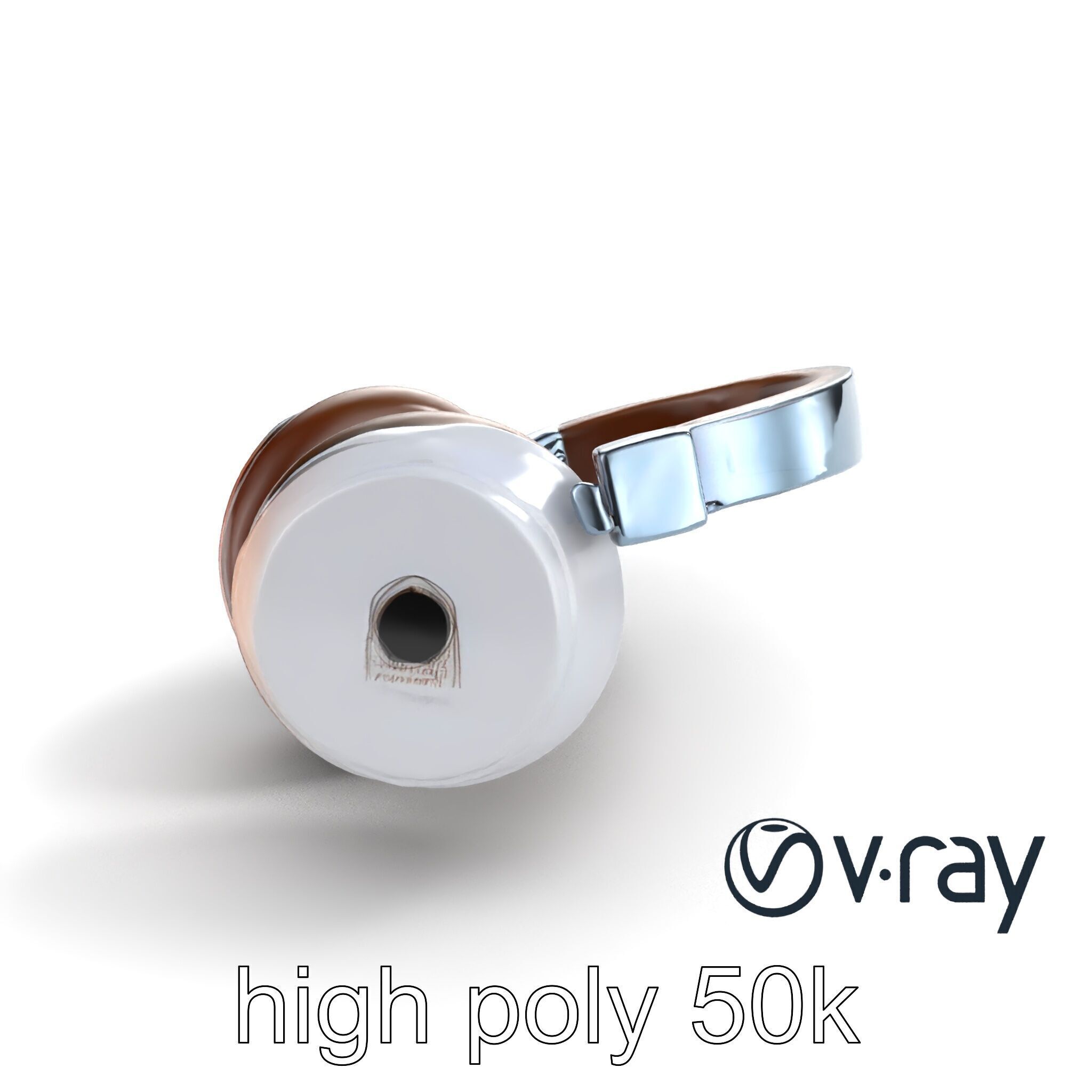 Ultra-Lightweight Open-Back Headphones model pack Low-poly 3D model_11