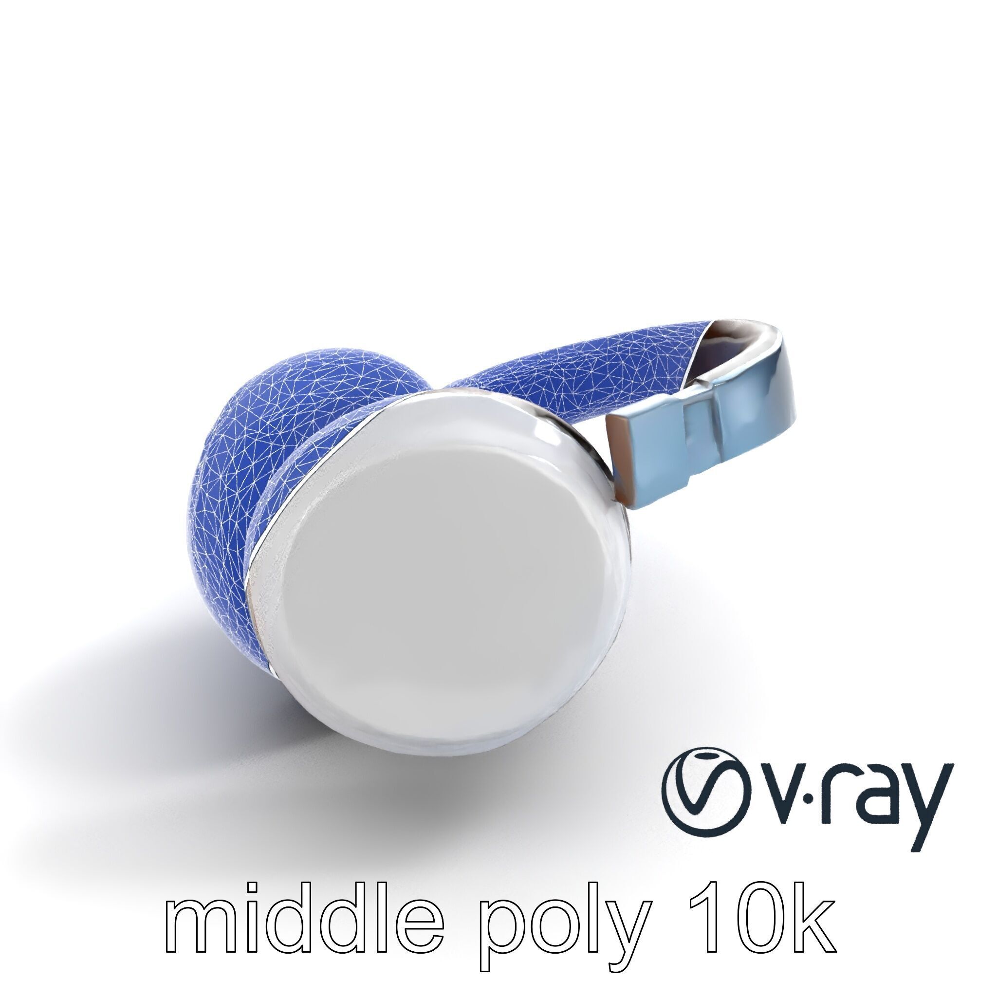 Ultra-Lightweight Open-Back Headphones model pack Low-poly 3D model_23