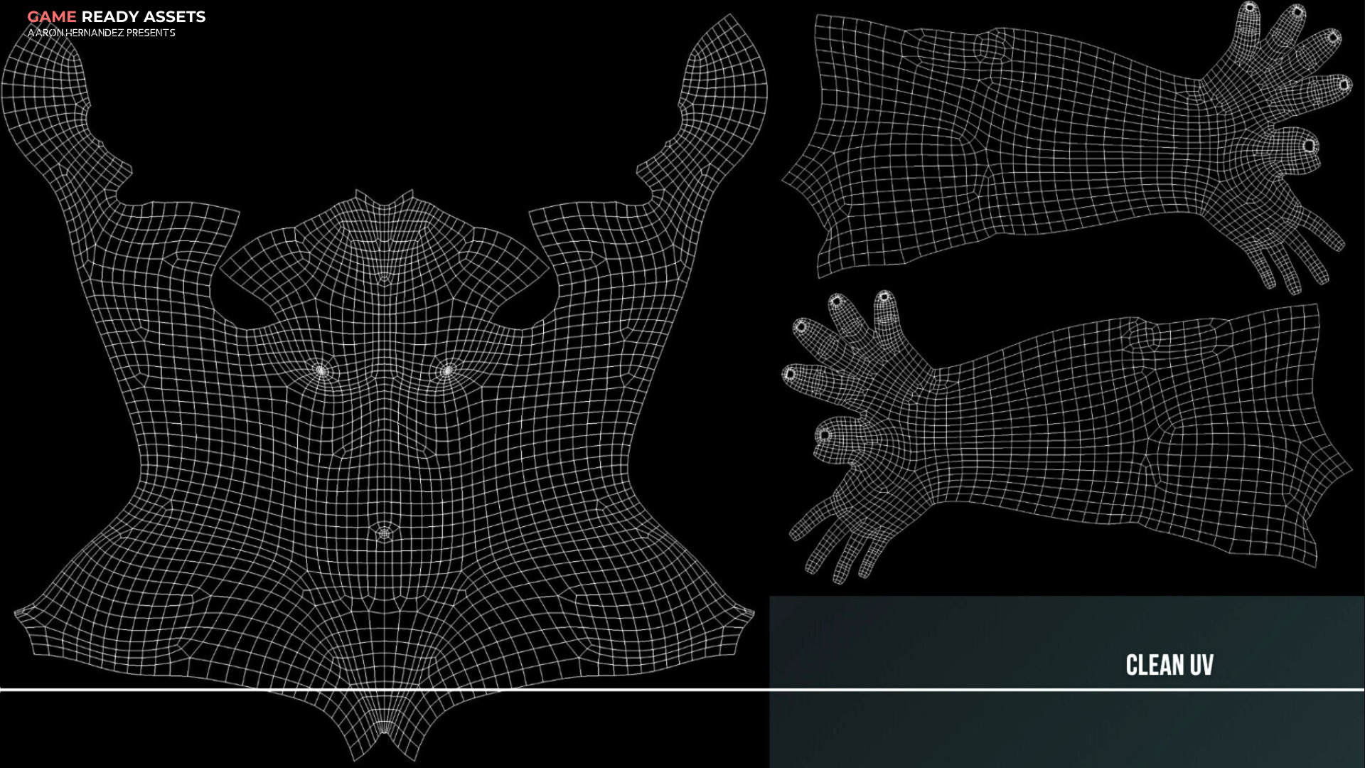 Base Male and Sci-fi Game Character Starter Low-poly 3D model_33