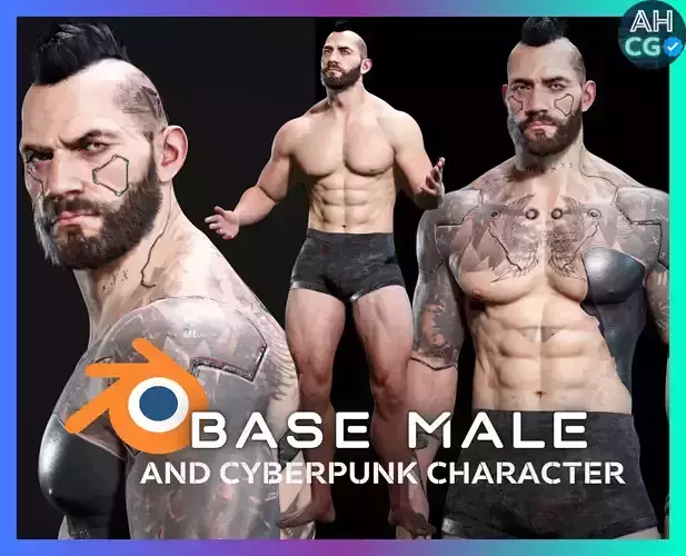 Base Male and Sci-fi Game Character Starter