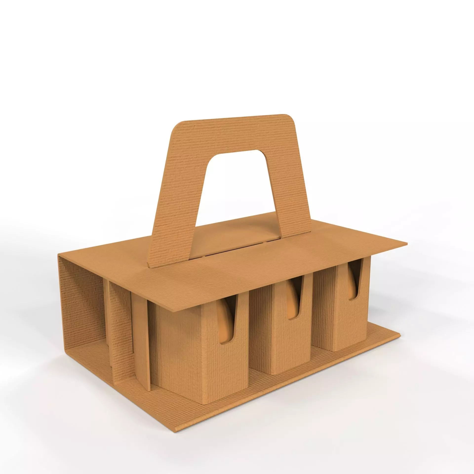 Cardboard Egg Holder Box for Safe Packaging and Retail Display Texture_0
