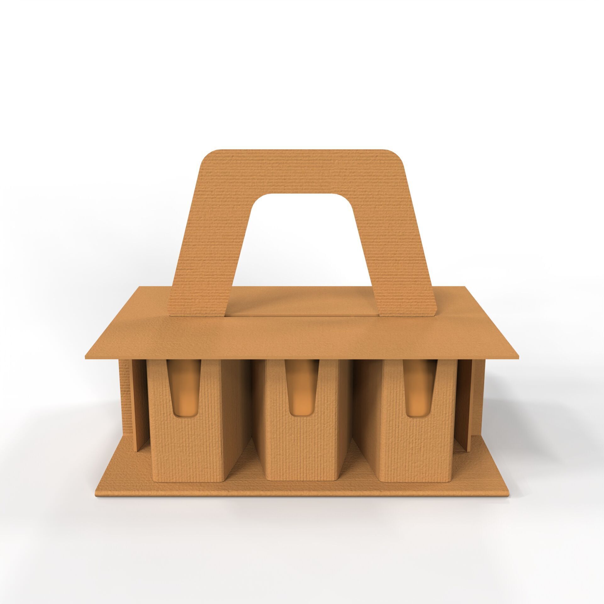 Cardboard Egg Holder Box for Safe Packaging and Retail Display Texture_1
