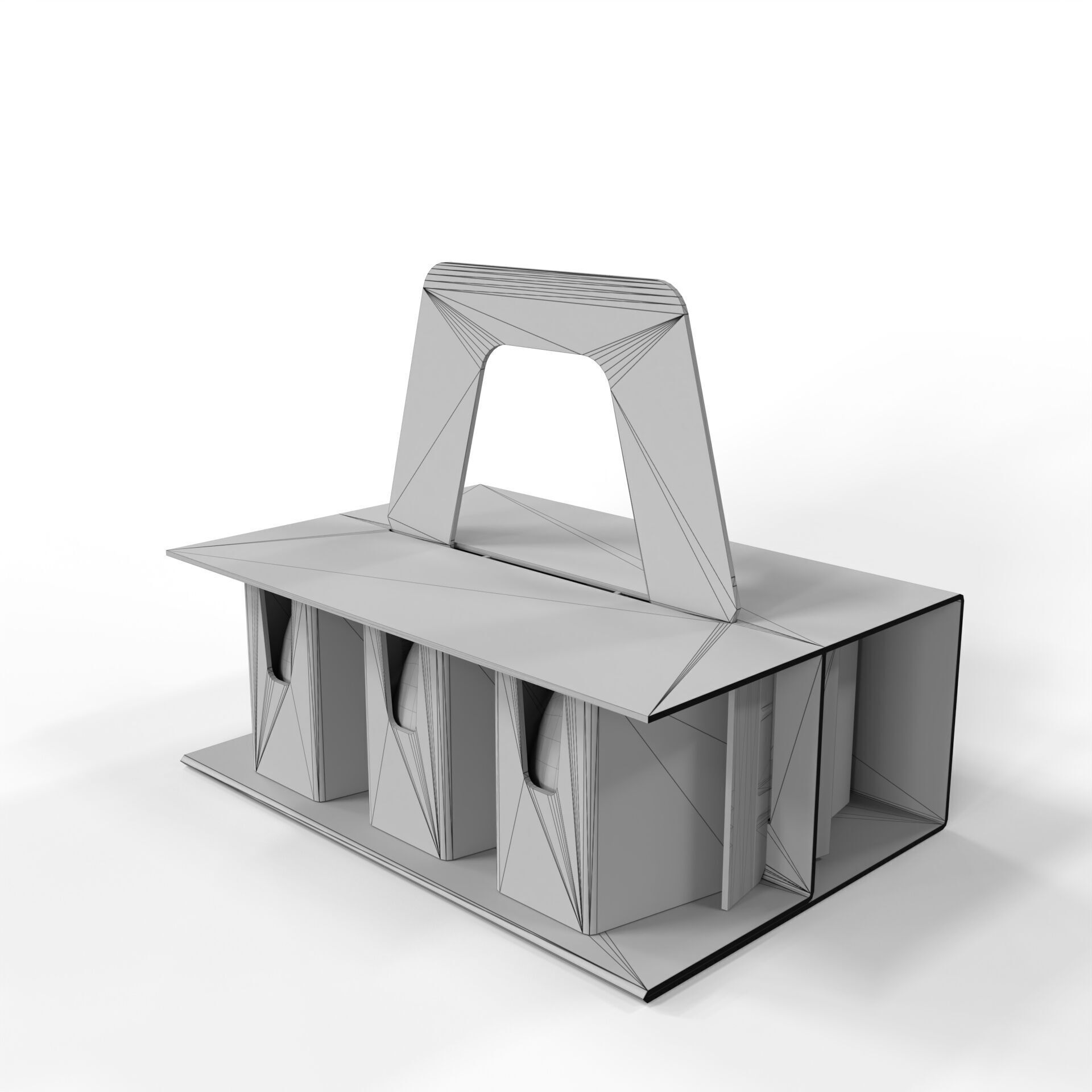 Cardboard Egg Holder Box for Safe Packaging and Retail Display Texture_5