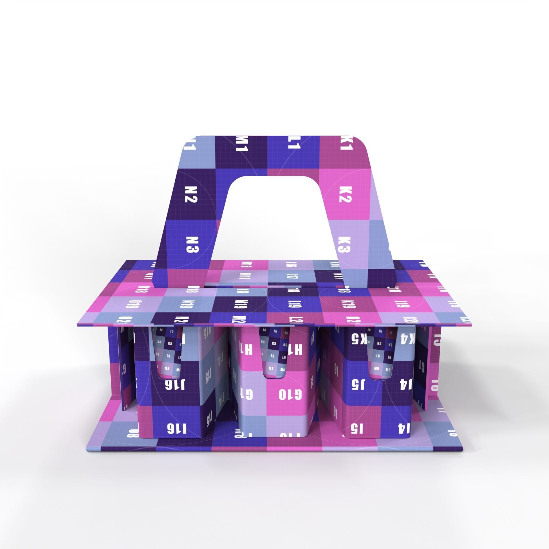 Cardboard Egg Holder Box for Safe Packaging and Retail Display Texture_7