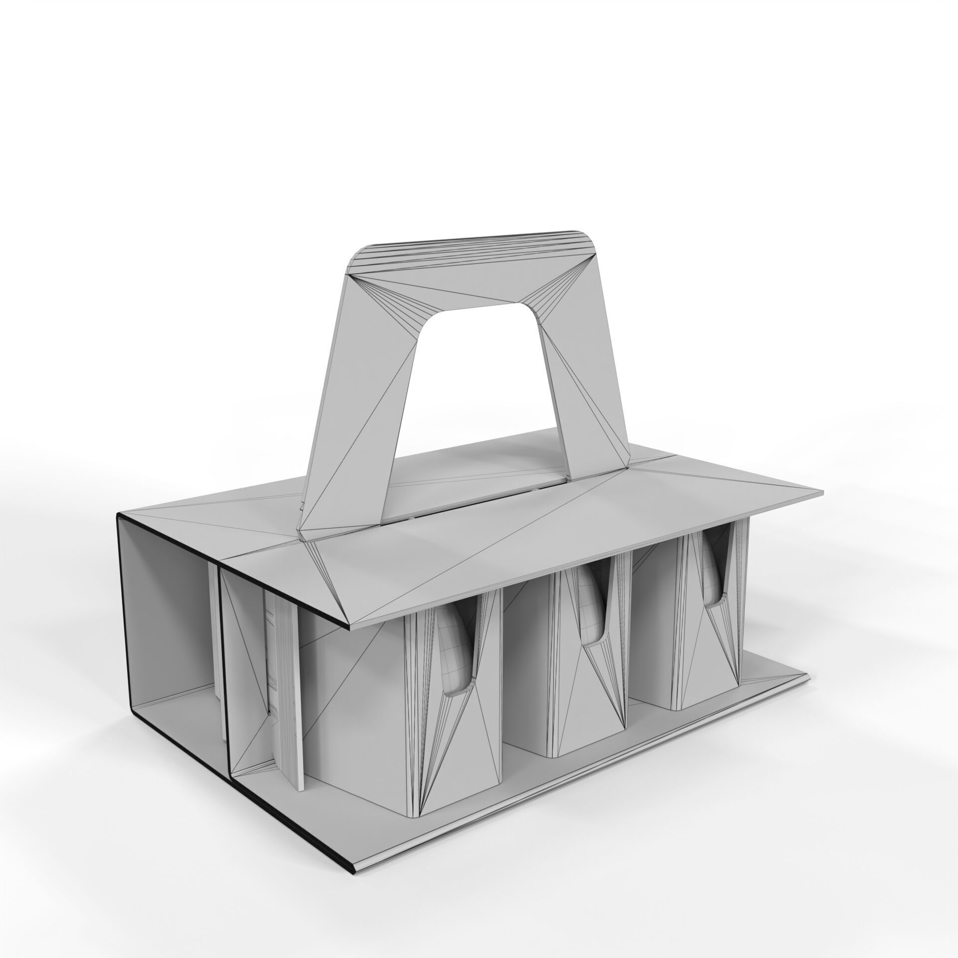 Cardboard Egg Holder Box for Safe Packaging and Retail Display Texture_3