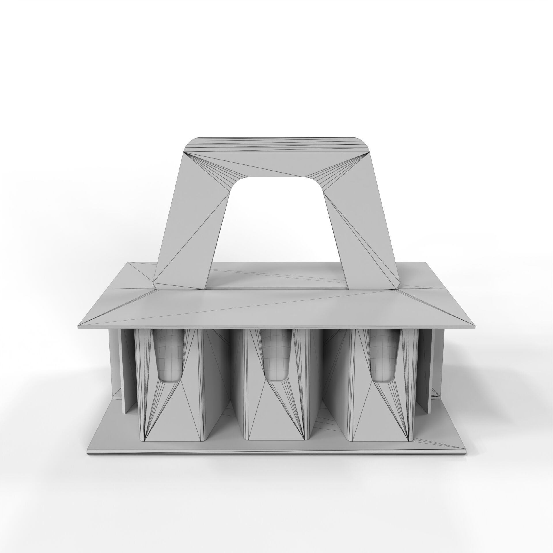 Cardboard Egg Holder Box for Safe Packaging and Retail Display Texture_4