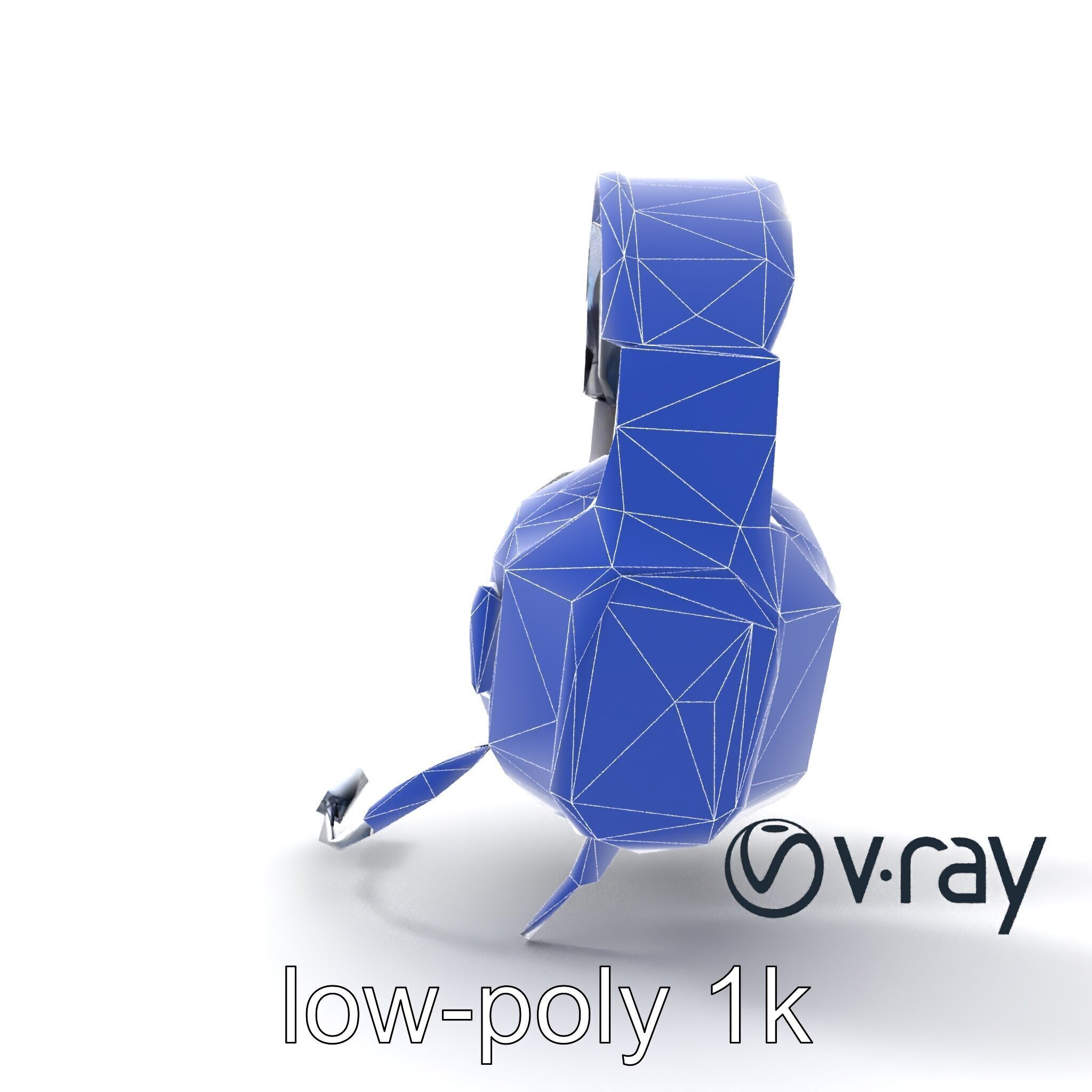 High-End Gaming Headset RGB Immersive model pack Low-poly 3D model_26