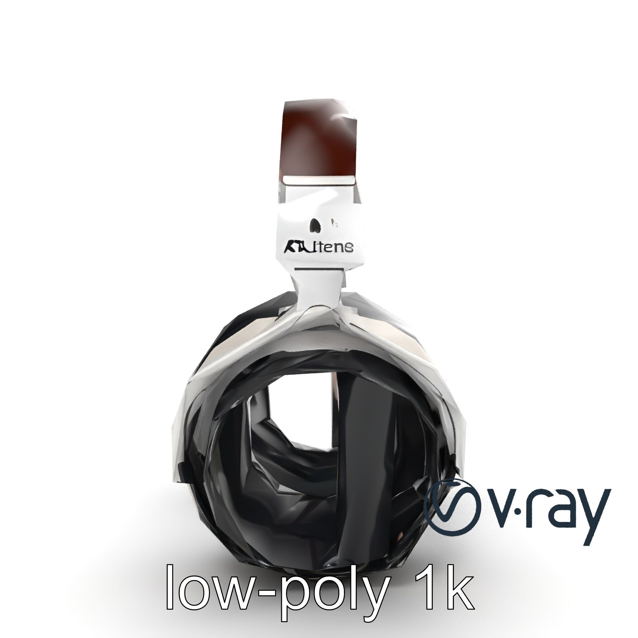 Audiophile Headphones Open-Back Model Pack Low-poly 3D model_15