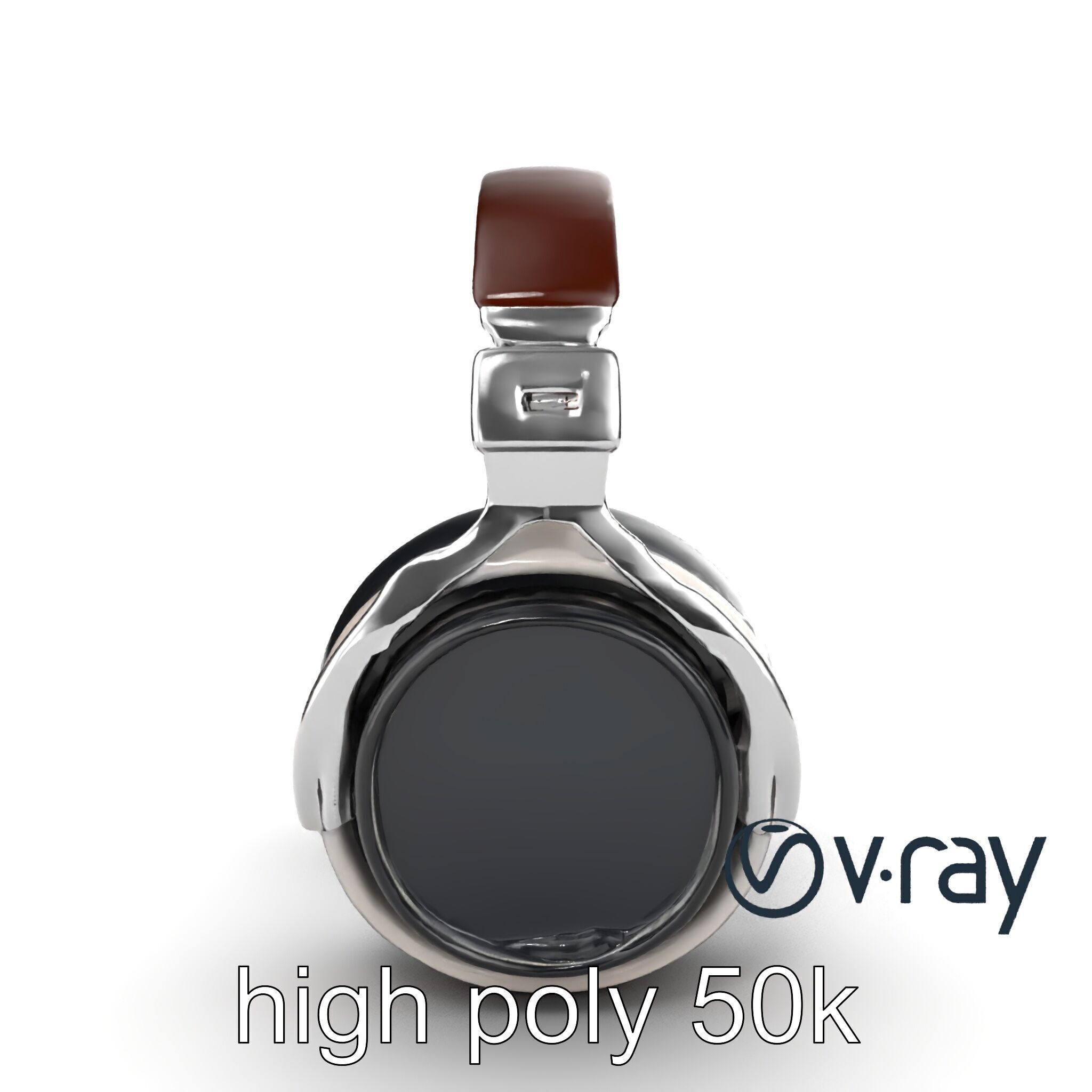 Audiophile Headphones Open-Back Model Pack Low-poly 3D model_16