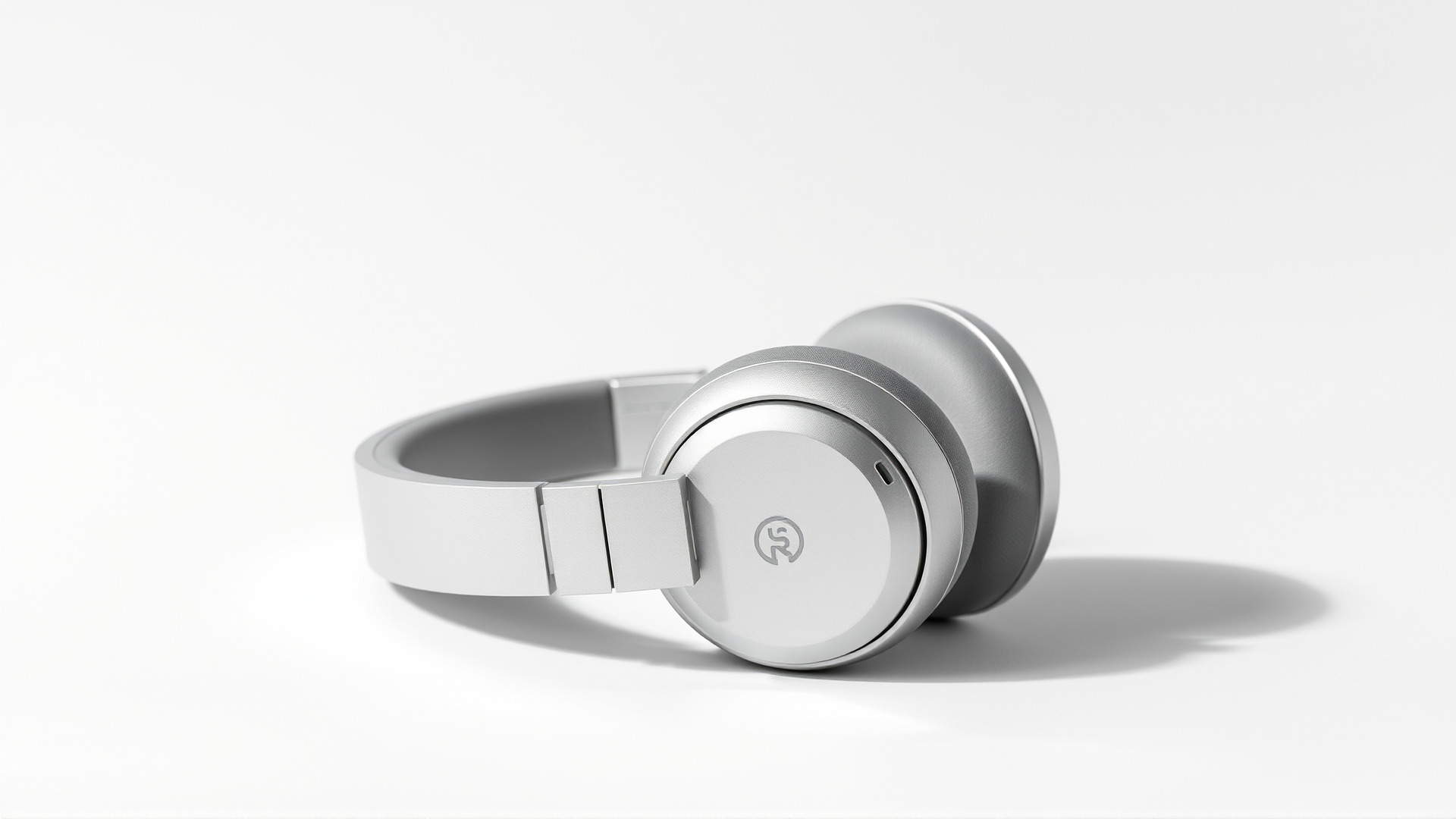 Sleek Minimalist Noise-Cancelling Headphones model pack Low-poly 3D model_4