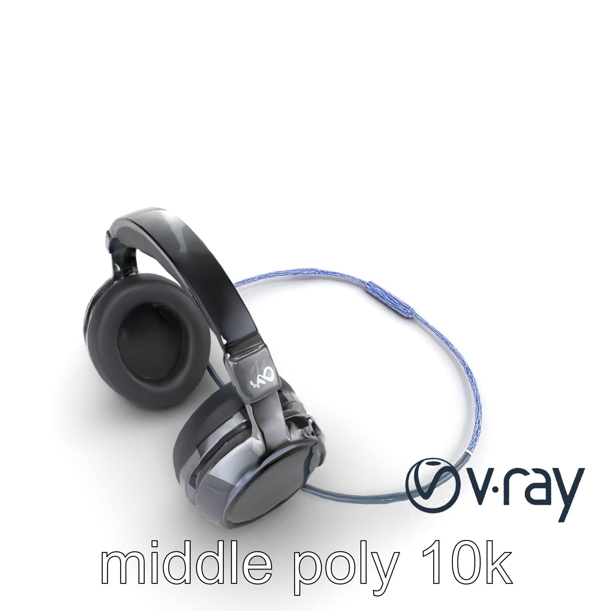 Rugged Sports Headphones Dynamic Audio model pack Low-poly 3D model_23