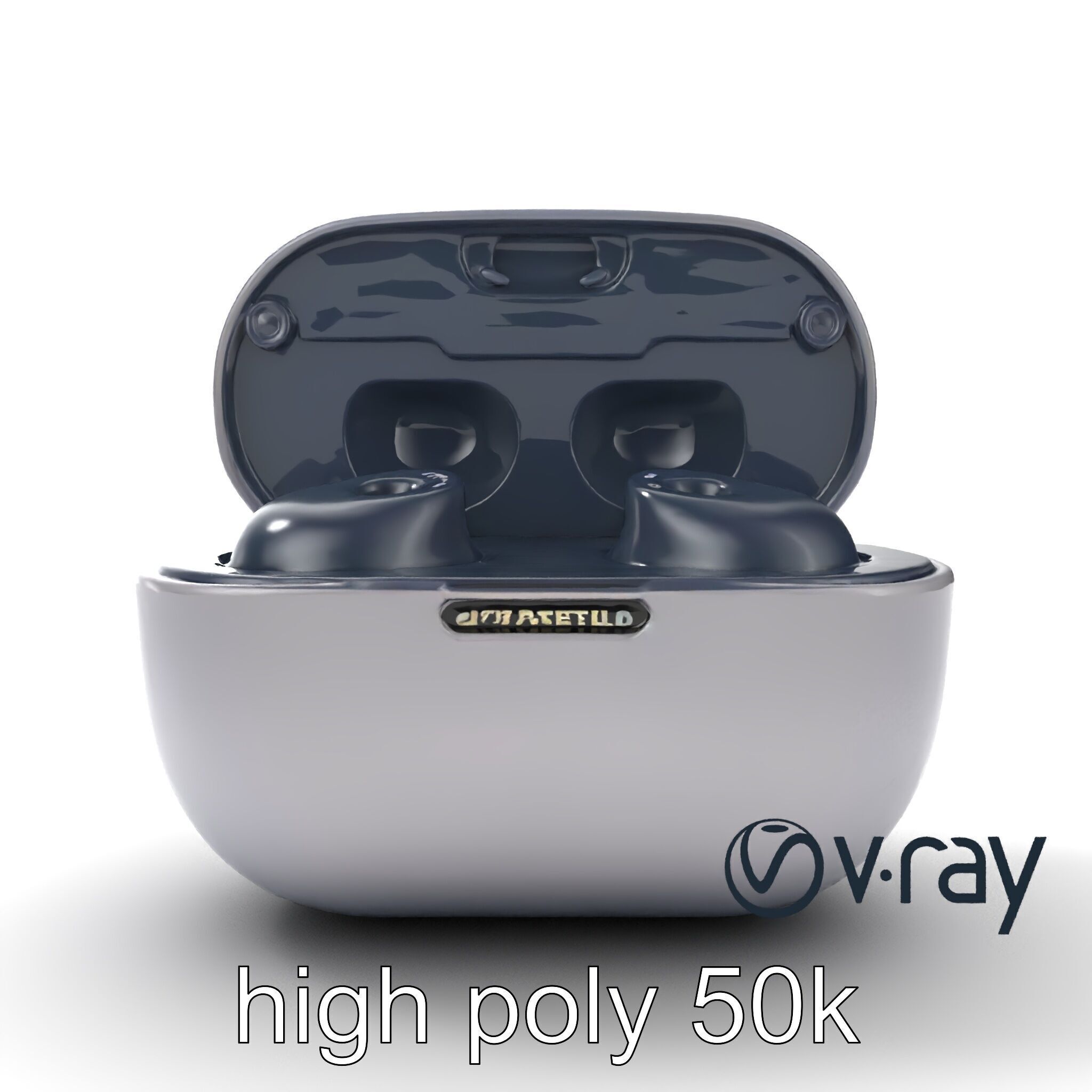 True Wireless Earbuds Compact Design model pack Low-poly 3D model_20