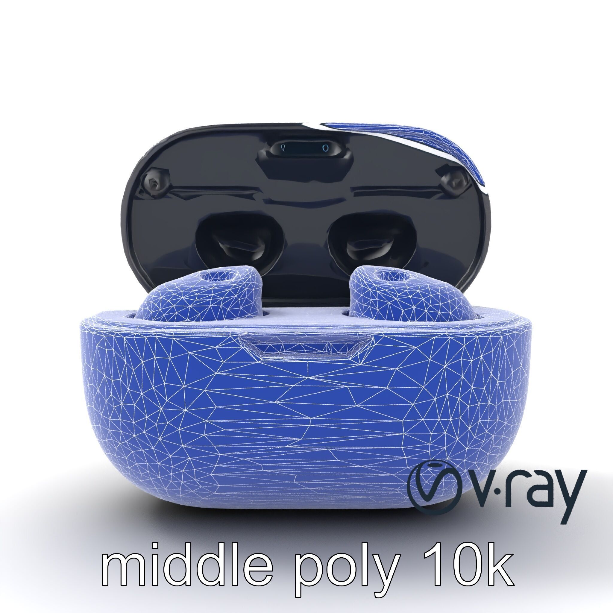 True Wireless Earbuds Compact Design model pack Low-poly 3D model_32